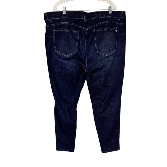 Democracy Jegging Jeans Absolution Booty Lift Dark Indigo SZ 24W NEW - Picture 3 of 10